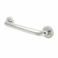 Kingston Brass DR914126 Camelon 12  Decorative Grab Bar, Polished Nickel