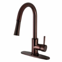 Kingston Brass LS8625DL Concord Single-Handle Pull-Down Kitchen Faucet, Oil Rubbed Bronze