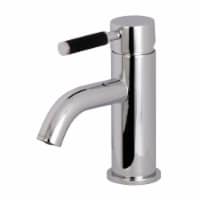 Fauceture LS8221DKL Kaiser Single-Handle Bathroom Faucet with Push Pop-Up, Polished Chrome