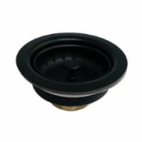 Gourmet Scape K111BMB Traditional Tacoma Kitchen Sink Basket Strainer - Matte Black