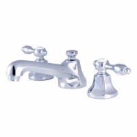 Kingston Brass KS4461TAL Tudor 8" Widespread Bathroom Faucet, Polished Chrome