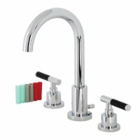 Fauceture FSC8921CKL Kaiser Widespread Bathroom Faucet with Brass Pop-Up, Polished Chrome