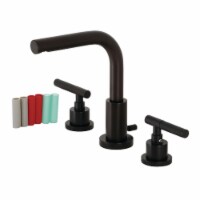 Fauceture FSC8950CKL Kaiser Widespread Bathroom Faucet with Brass Pop-Up, Matte Black