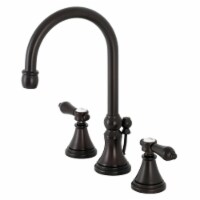 KS2985BAL Heirloom Widespread Bathroom Faucet with Brass Pop-Up, Oil Rubbed Bronze