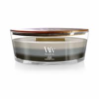 WoodWick® Jar Candle Triple Pour Trilogy Warm Woods Fireside Redwood Sandalwood Clove Perspective: Main