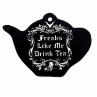 Alchemy Gothic CT9 Ceramic Freaks Like Me Drink Tea Trivet