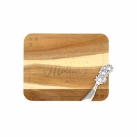 Pavilion 256360 9 x 7 in. Serving Board with Spreader, The Special Ingredient A Mothers Love