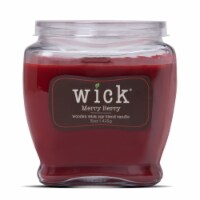 Carolina Candle Wick Merry Berry Candle Perspective: Main