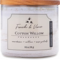 Finch & Vine Cotton Willow Soy Wax Blend Candle