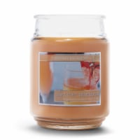 Everyday Escapes Summer Mimosa Fragranced Candle - Coral Perspective: Main