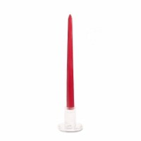Carolina Unscented Taper Candles - 2 Pack - Burgundy Perspective: Main