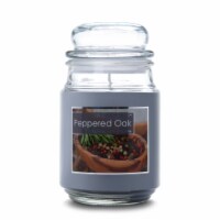Everyday Escapes Peppered Oak Fragranced Candle - Gray Perspective: Main