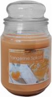 Everyday Escapes Tangerine Splash Jar Candle - 18 Ounce - Orange Perspective: Main