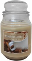 Everyday Escapes Hazelnut Latte Jar Candle - 18 Ounce - Beige Perspective: Main