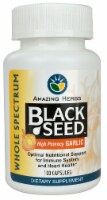 Amazing Herbs  Black Seed™ with High Potency Garlic Capsules