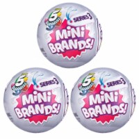 5 Surprise Mini Brands Capsule 3pk Series 3 Real Miniature Shopping Zuru