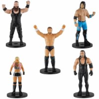 WWE Wrestlers Pencil Toppers 5pk Bliss Undertaker Styles Strowman Bryan PMI International