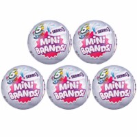5 Surprise Mini Brands Capsule 5pk Series 3 Real Miniature Shopping Zuru