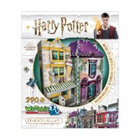 Harry Potter Diagon Alley Collection Madam Malkin's & Florean Fortescue's Ice Cream 3D Puzzle