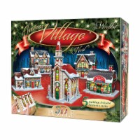 Wrebbit Christmas Village 3D Puzzle