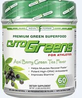 NovaForme  CytoGreens For Athletes   Acai Berry Green Tea