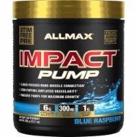 ALLMAX Nutrition® Impact™ Pump Blue Raspberry Dietary Supplement