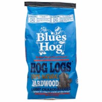 Blues Hog Charcoal Hog Logs 100% Natural Hardwood Lump Charcoal Logs 15.4 lbs