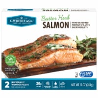 C.Wirthy & Co.® Butter Herb Atlantic Salmon Fillets Perspective: Main
