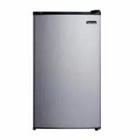 Magic Chef MCBR350S2 3.5 Cubic Feet Compact Mini Refrigerator & Freezer, Silver