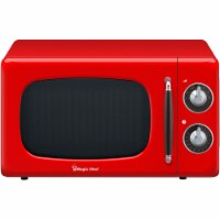 Emerson Retro 0.7 Cu Ft, 700W Touch Control, Red Microwave Oven