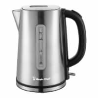 MAGIC CHEF Stainless Steel Cordless Electric Kettle - Silver