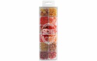 John Bead Czech Glass Bead Mix Apx 200g Sunset