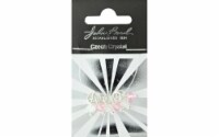 John Bead Czech Bicone Charms 6mm Pretty in Pink