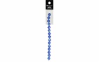 John Bead Preciosa 5  8mm Rondelle Sapphire AB