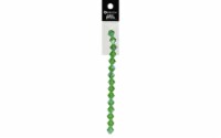 John Bead Preciosa 5  8mm Rondelle Peridot AB