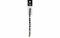 John Bead Preciosa 5  8mm Rondelle Smoke Topaz AB