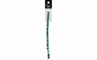 John Bead Preciosa 5  6mm Rondelle Emerald AB