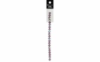 John Bead Preciosa 5  6mm Rondelle Lt Amthyst AB