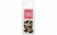 John Bead Sweet & Petite Charms-Kitty Cat Black, 13x13mm 10/Pkg