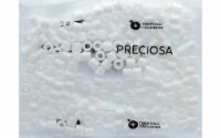 John Bead Czech Rola Bead 7.7mm OP White
