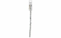 John Bead EJ SP 7  8mm Rnd Lava Stn Slvr