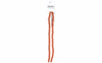 John Bead Crys Ln Rondl 7  4x6mm OP Orange