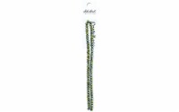 John Bead Crys Ln Rondl 7  4x6mm OP Green Iris