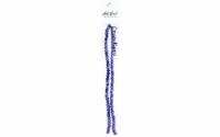 John Bead Crys Ln Rondl 7  4x6mm AB Trans Sapphire