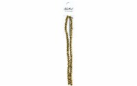 John Bead Crys Ln Rondl 7  4x6mm OP Gold Iris