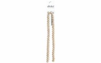 John Bead Crys Ln Rondl 7  8x10mm OP AB Cream