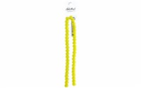 John Bead Crys Ln Rondl 7  8x10mm OP Yellow