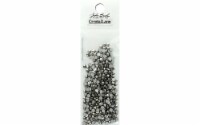 John Bead Crys Ln Flatbk 3mm Hematite 432pc