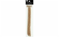 John Bead Chain & Finding Set 4mm Rolo Gold