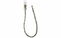 John Bead EJ SP 16  2x6mm Rondelle Grey Agate